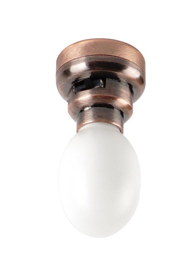Waldosia 1:12 Scale Dollhouse Miniature LED Ceiling Light Set (Copper) - Image 2